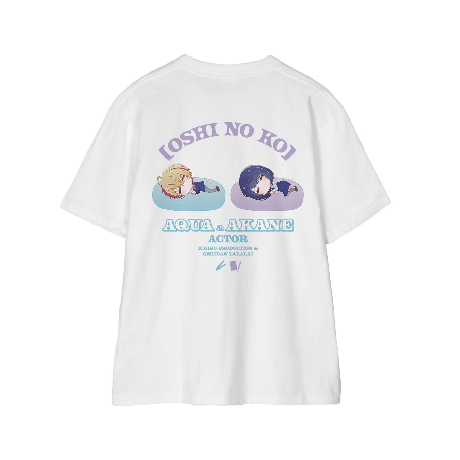 【推しの子】 アクア&黒川あかね ちびころ Tシャツレディース(サイズ/XXXL) Image 6 | AniSmile