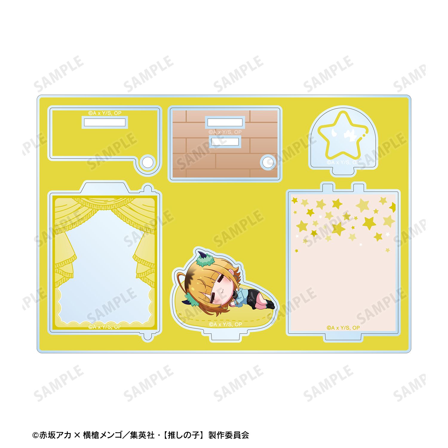 【推しの子】 MEMちょ ちびころ ドアBIGアクリルスタンド ver.A Image 2 | AniSmile