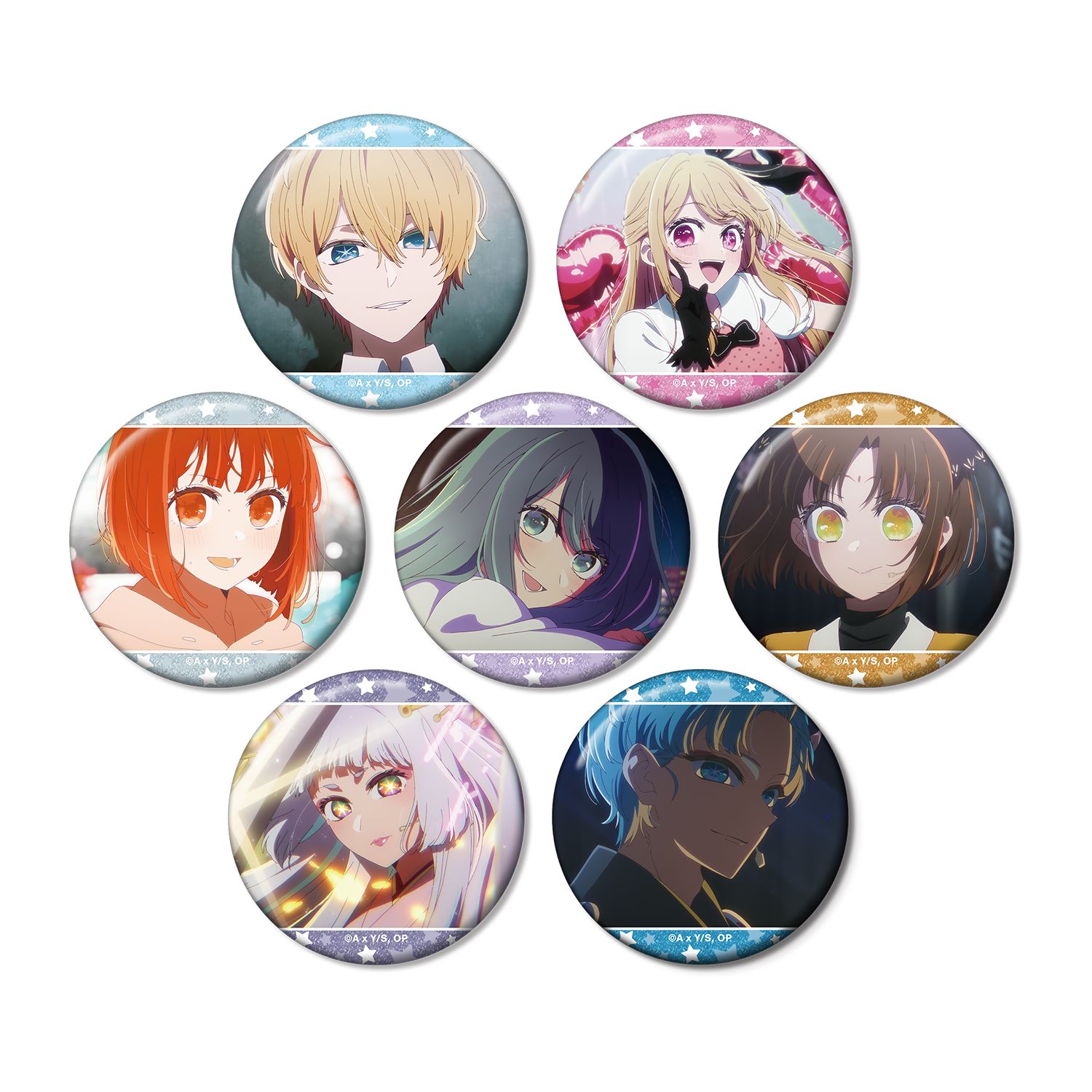 【推しの子】トレーディング場面写グリッター缶バッジ(単位/単品) 画像 4 | AniSmile