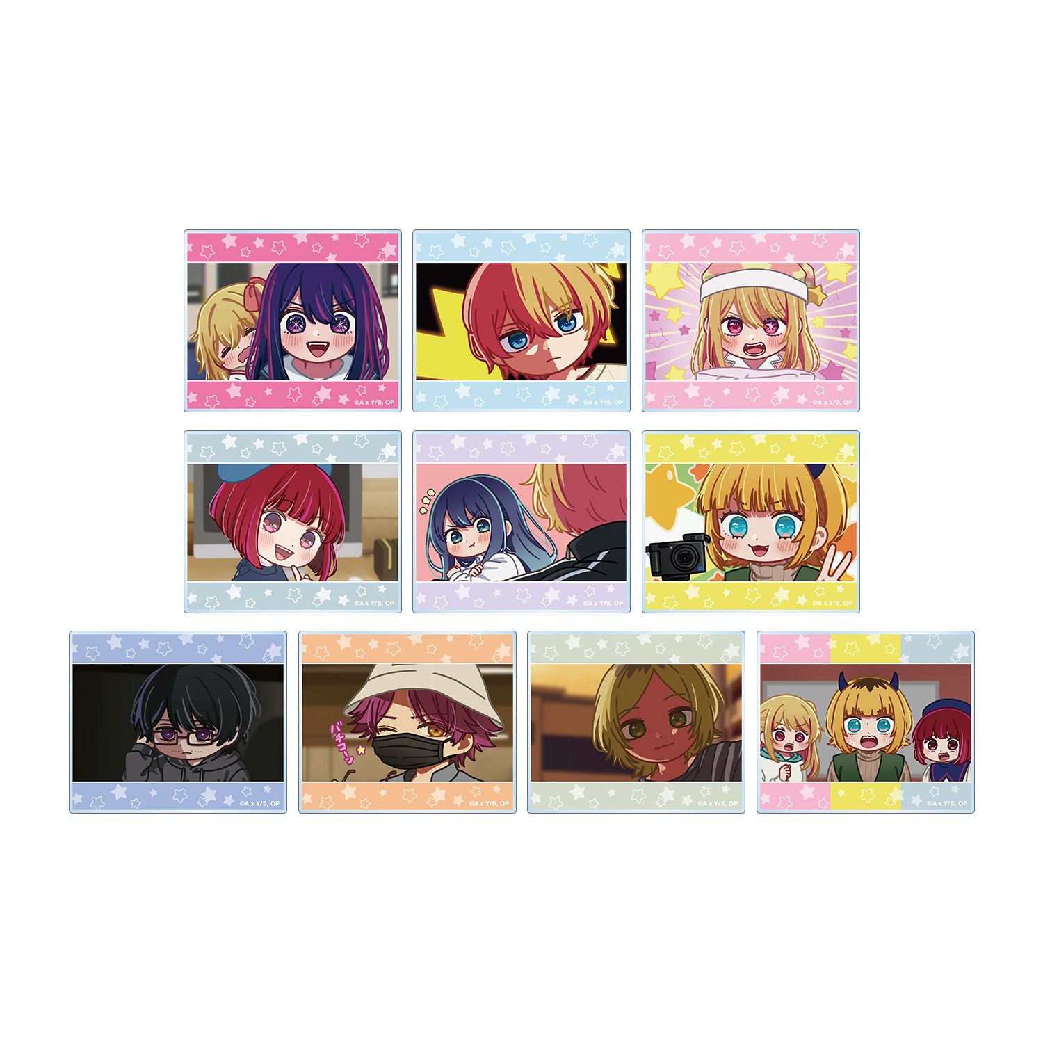 【推しの子】 トレーディング ゆるコマ アクリルカード(単位/単品) 图片 3 | AniSmile