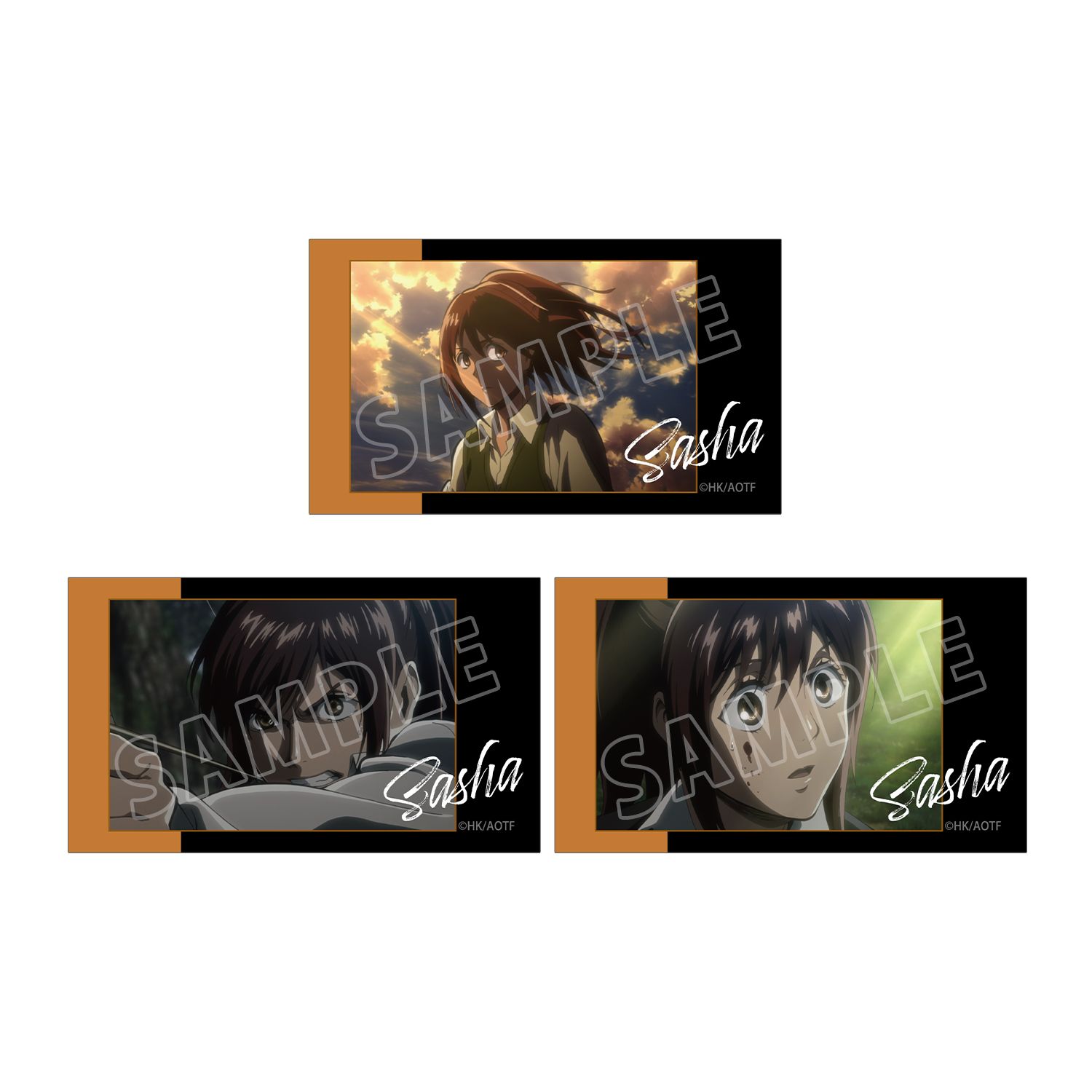 TVアニメ『進撃の巨人』 サシャ 場面写Ani-Frame3枚セット 图片 6 | AniSmile