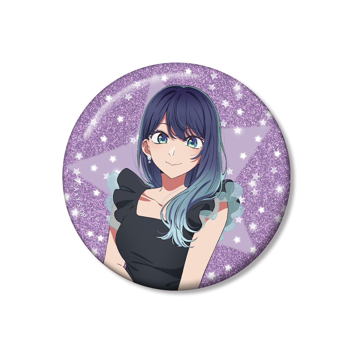 【推しの子】 黒川あかね 75mmグリッター缶バッジ 图片 4 | AniSmile