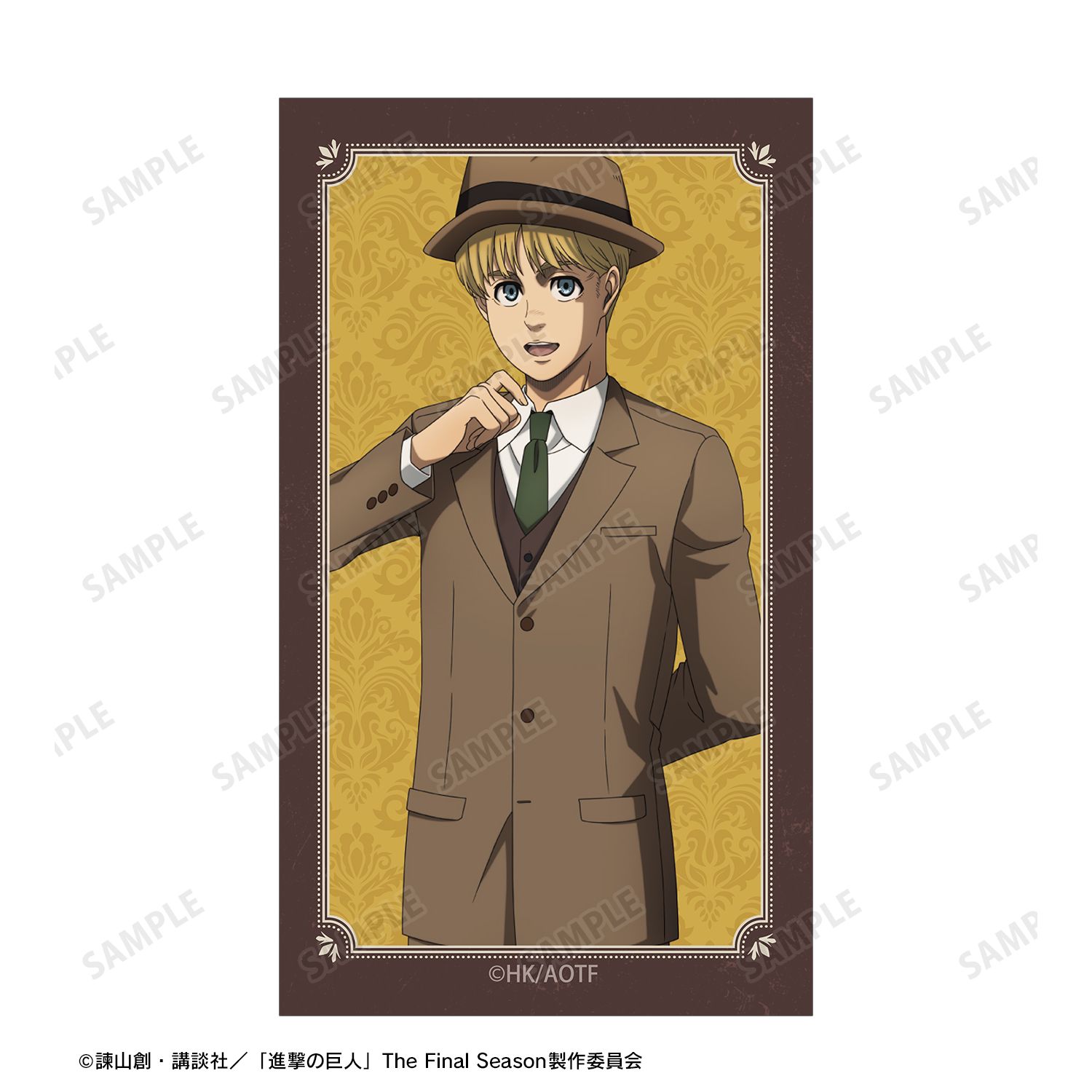 TVアニメ『進撃の巨人』 アルミン イラストカード2枚セット vol.2 画像 2 | AniSmile