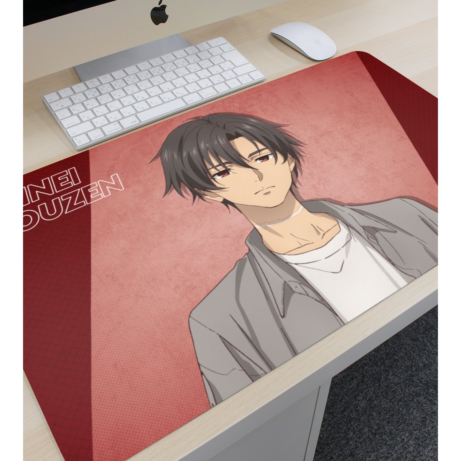 TVアニメ「86―エイティシックス―」 描き下ろし シンエイ・ノウゼン ストリートファッションver. マルチデスクマット Image 3 | AniSmile
