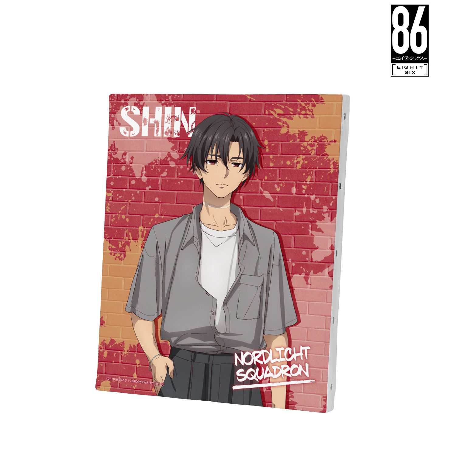 TVアニメ「86―エイティシックス―」 描き下ろし シンエイ・ノウゼン ストリートファッションver. F3号キャンバスボード Image 2 | AniSmile