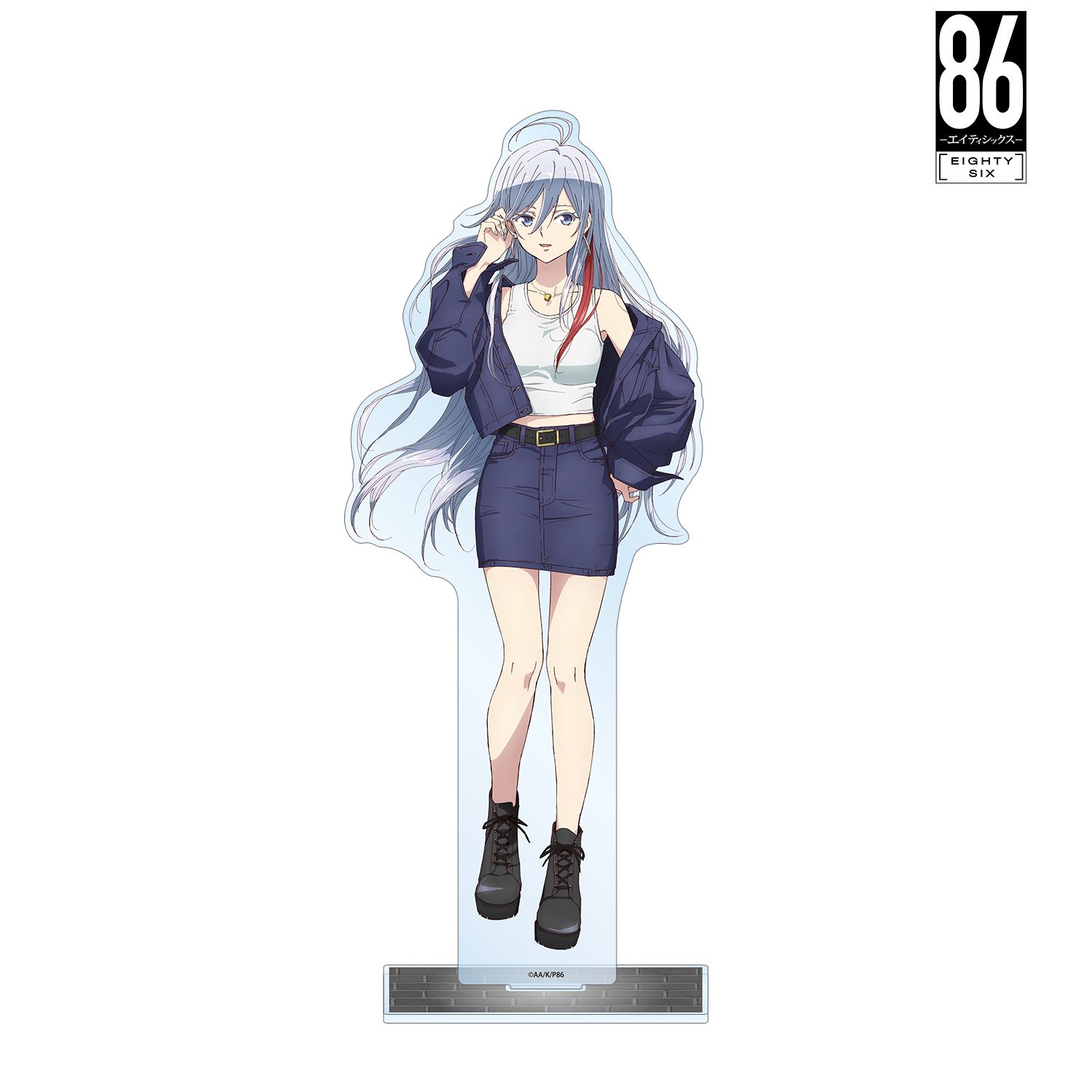 TVアニメ「86―エイティシックス―」 描き下ろし ヴラディレーナ・ミリーゼ ストリートファッションver. 特大アクリルスタンド 图片 2 | AniSmile
