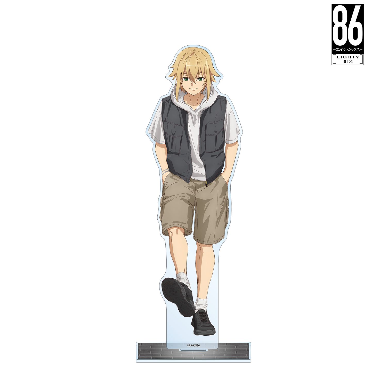 TVアニメ「86―エイティシックス―」 描き下ろし セオト・リッカ ストリートファッションver. 特大アクリルスタンド Image 2 | AniSmile