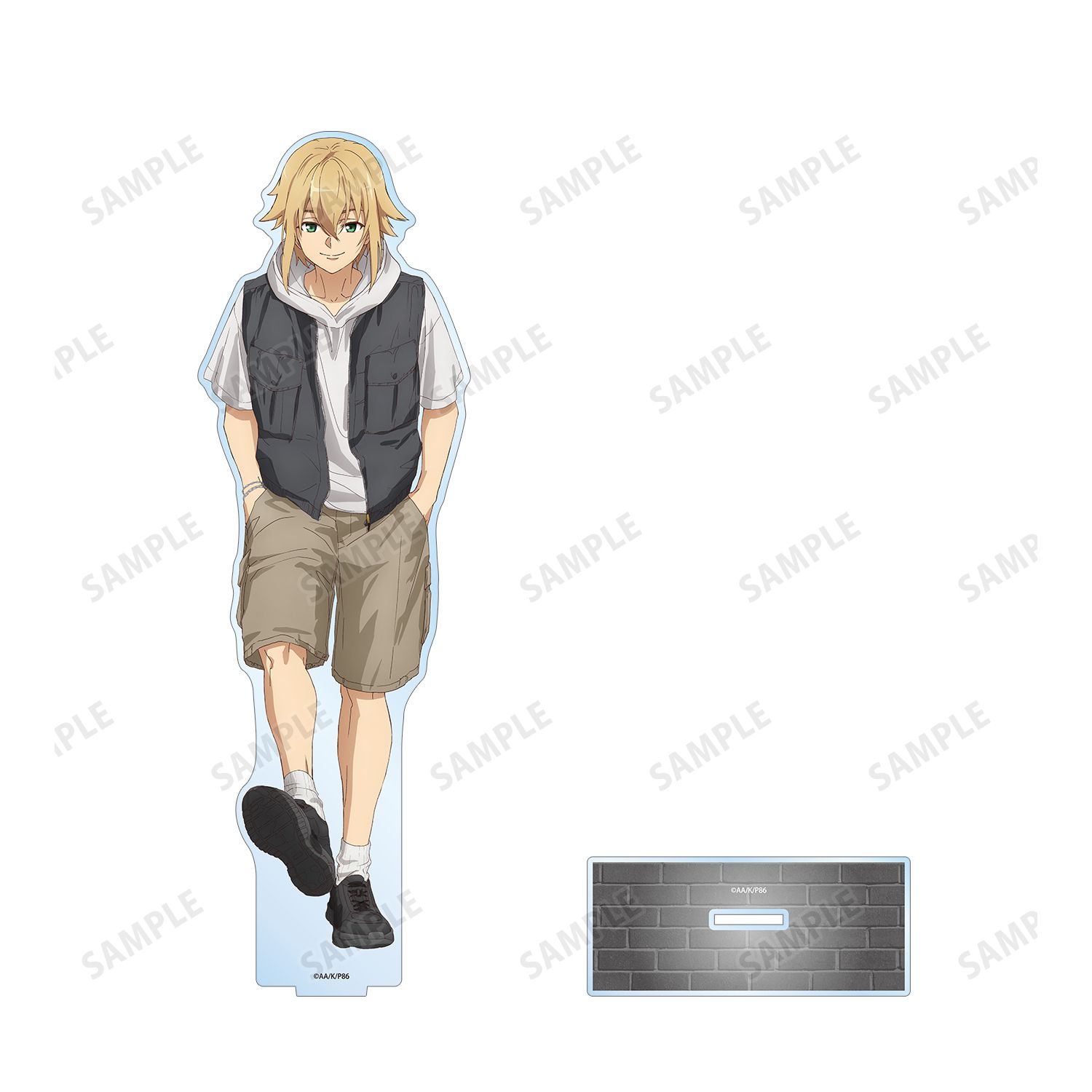 TVアニメ「86―エイティシックス―」 描き下ろし セオト・リッカ ストリートファッションver. 特大アクリルスタンド Image 3 | AniSmile