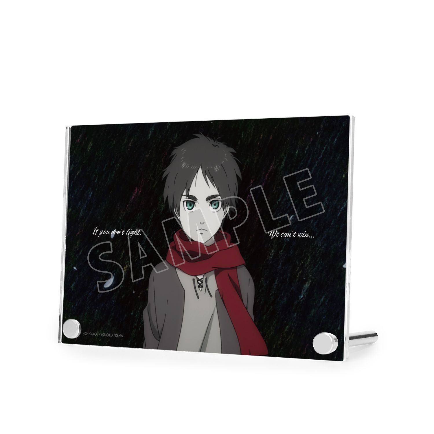 TVアニメ『進撃の巨人』 エレン ED場面写アクリルアートパネル - AniSmile