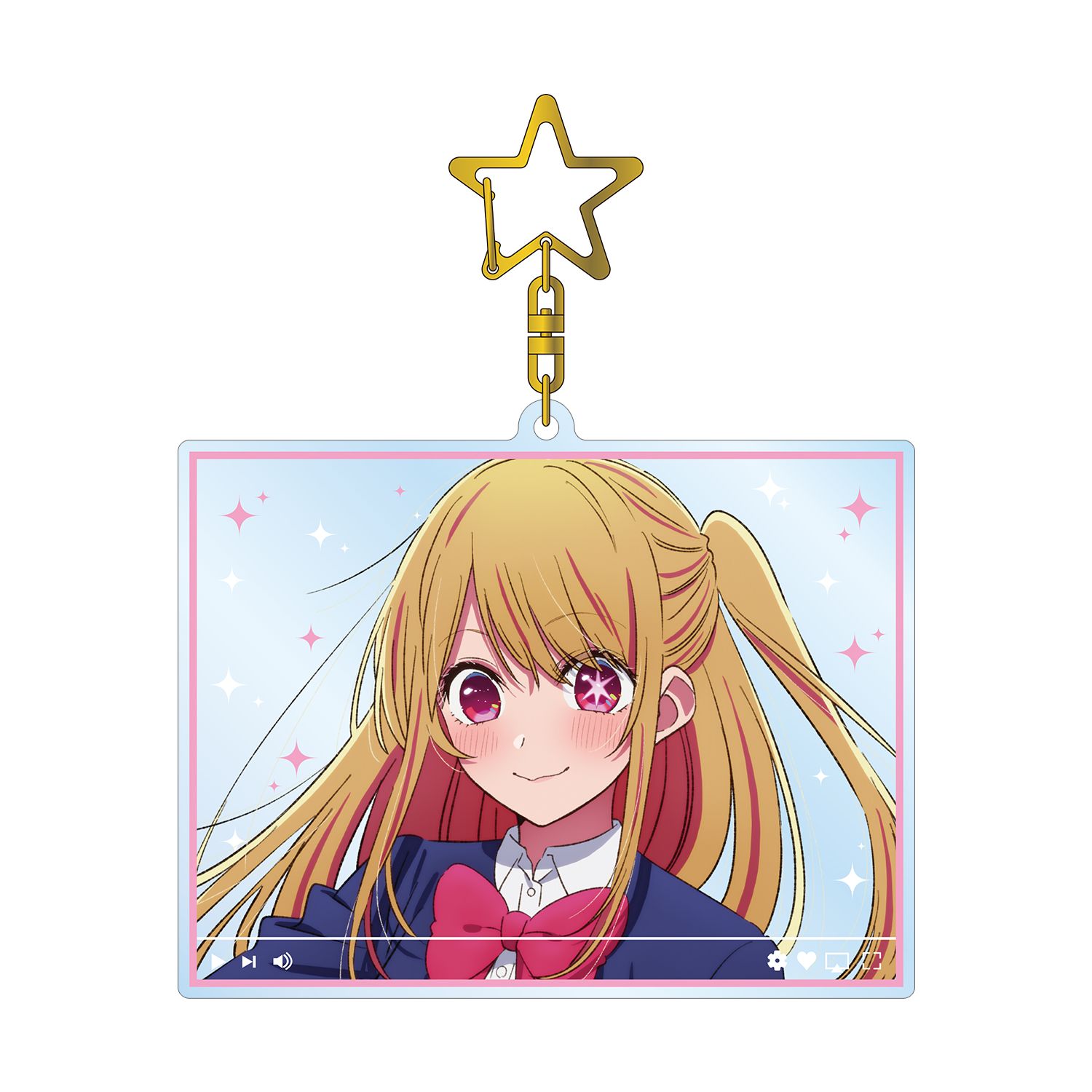 【推しの子】 ルビー 配信風BIGアクリルキーホルダー Image 2 | AniSmile