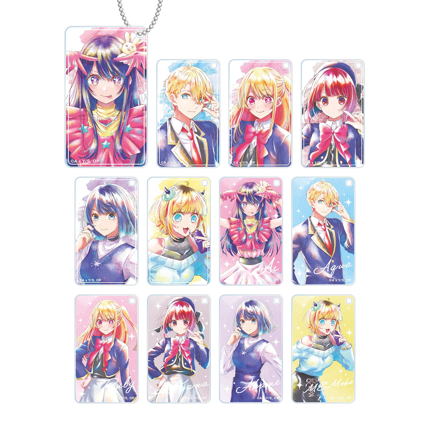 【推しの子】 トレーディング Ani-Art aqua label スクエアアクリルキーホルダー(単位/単品) - AniSmile