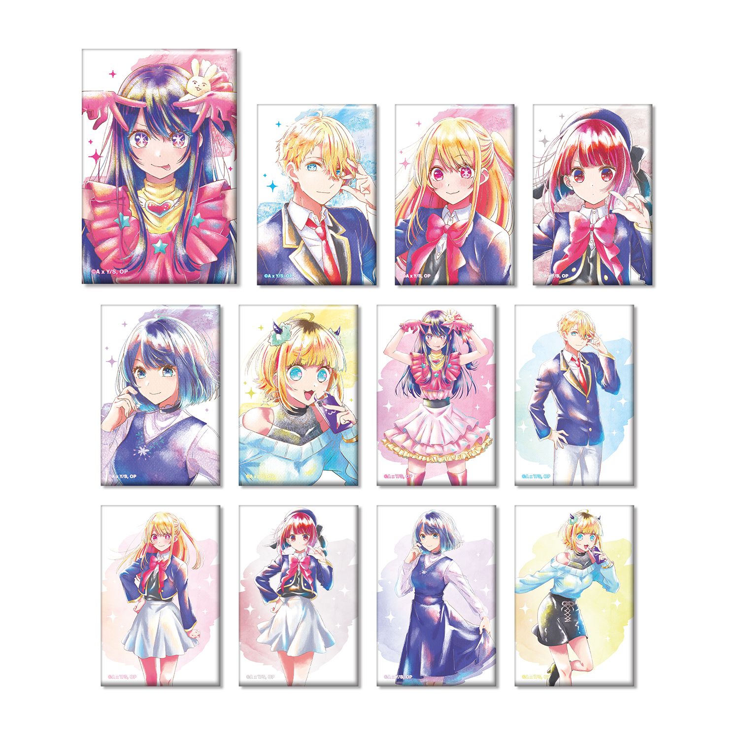 【推しの子】 トレーディング Ani-Art aqua label スクエア缶バッジ(単位/単品) - AniSmile