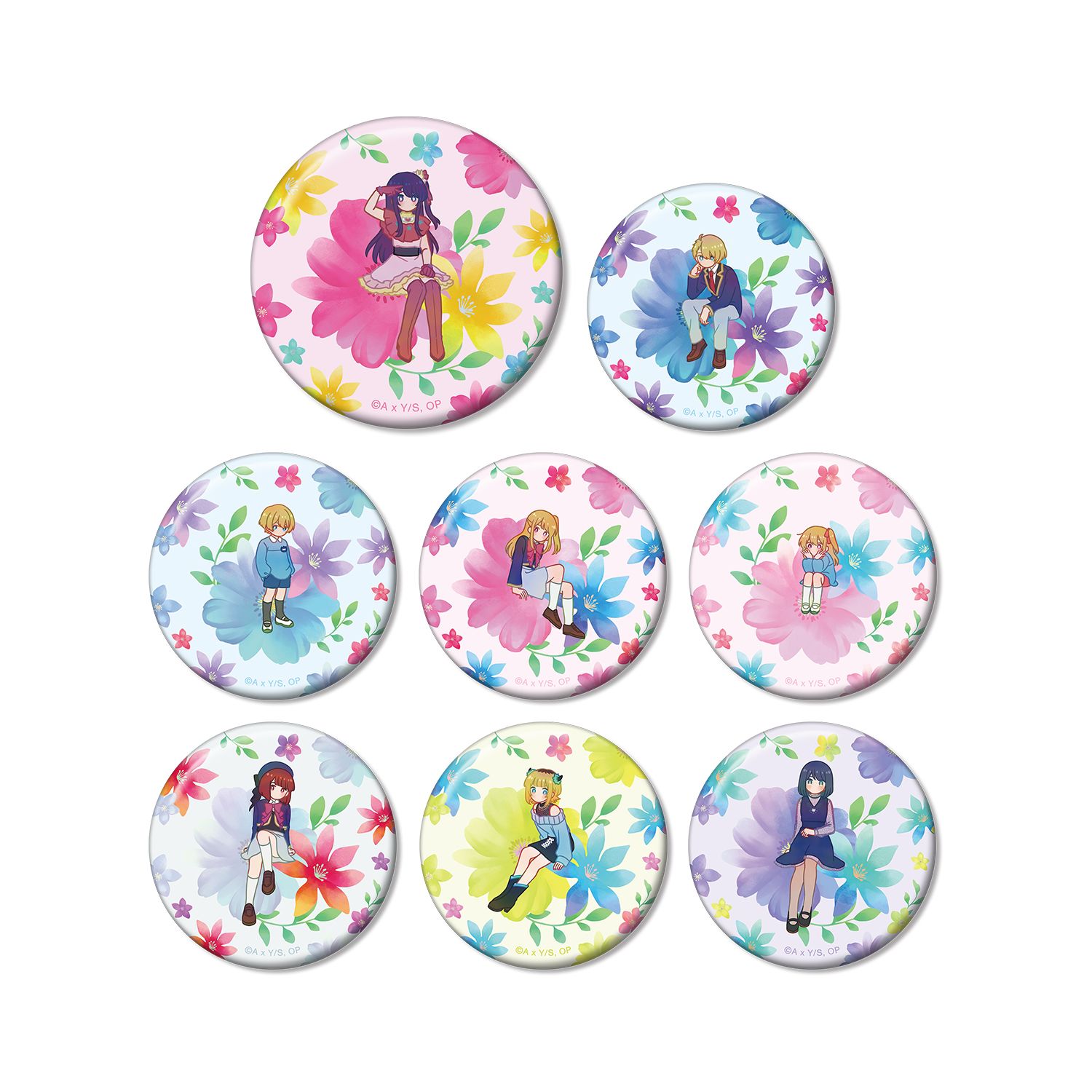 【推しの子】 トレーディング Botania 缶バッジ(単位/単品) Image 3 | AniSmile