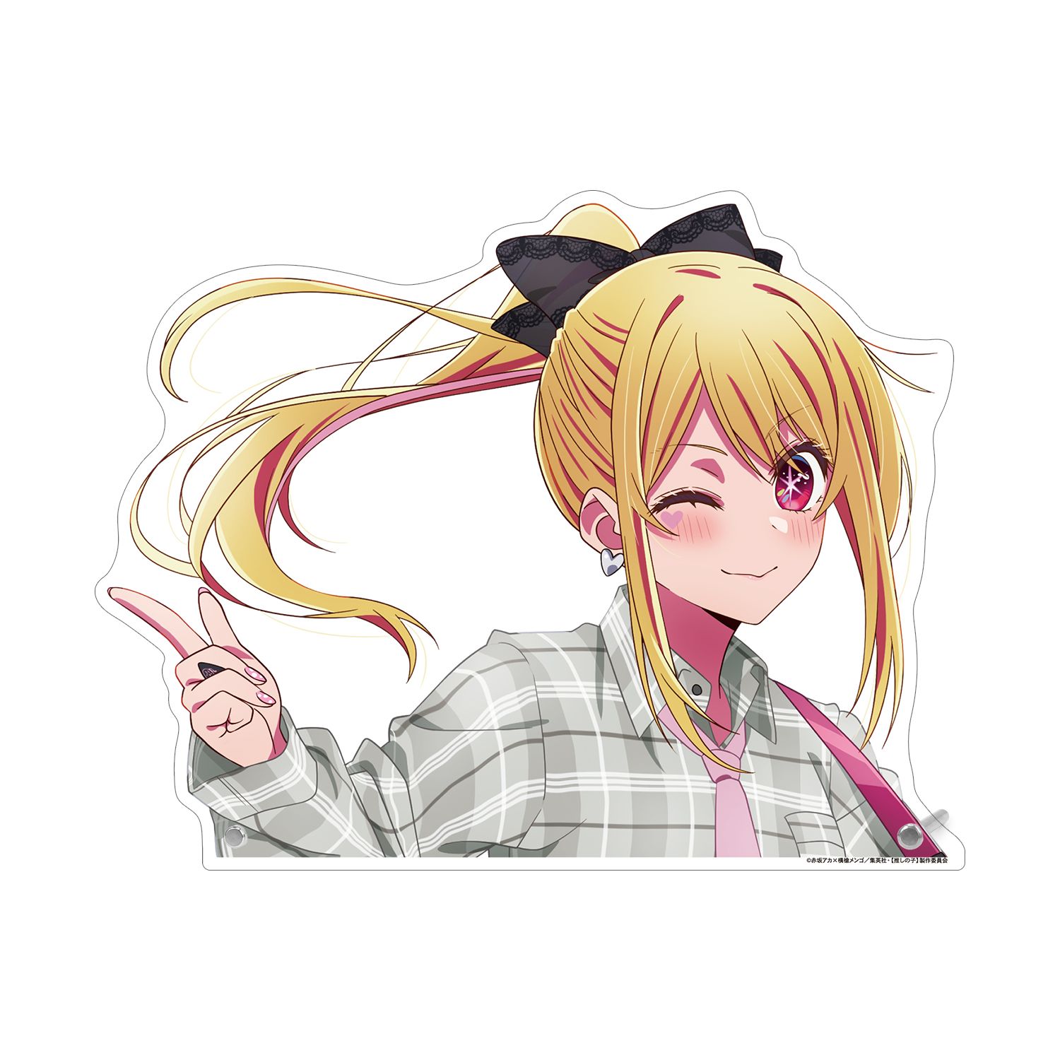 【推しの子】 描き下ろし ルビー ロックバンドver. 特大ダイカットアクリルパネル 画像 5 | AniSmile