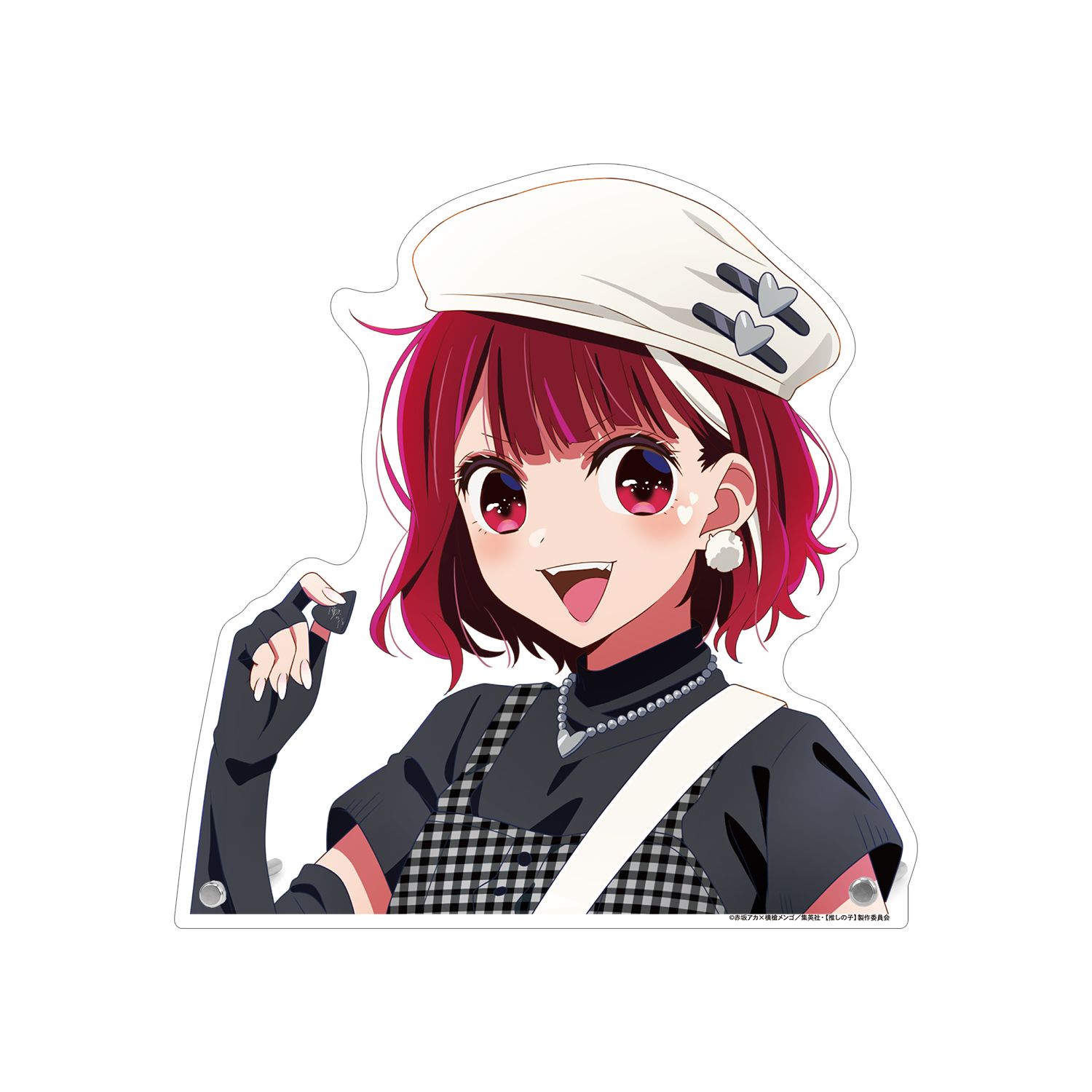 【推しの子】 描き下ろし 有馬かな ロックバンドver. 特大ダイカットアクリルパネル 画像 5 | AniSmile