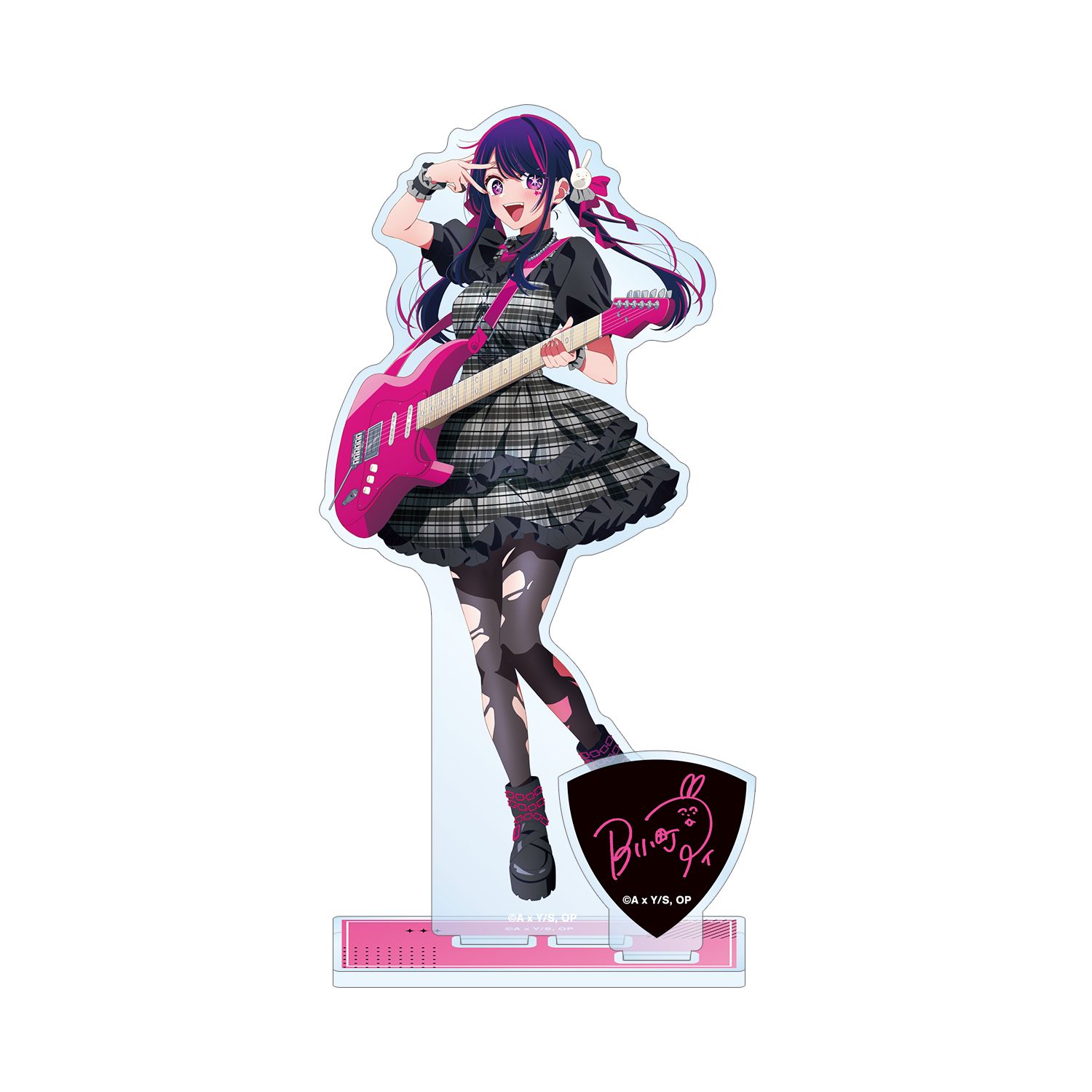 【推しの子】 描き下ろし アイ ロックバンドver. パーツ付BIGアクリルスタンド 画像 5 | AniSmile