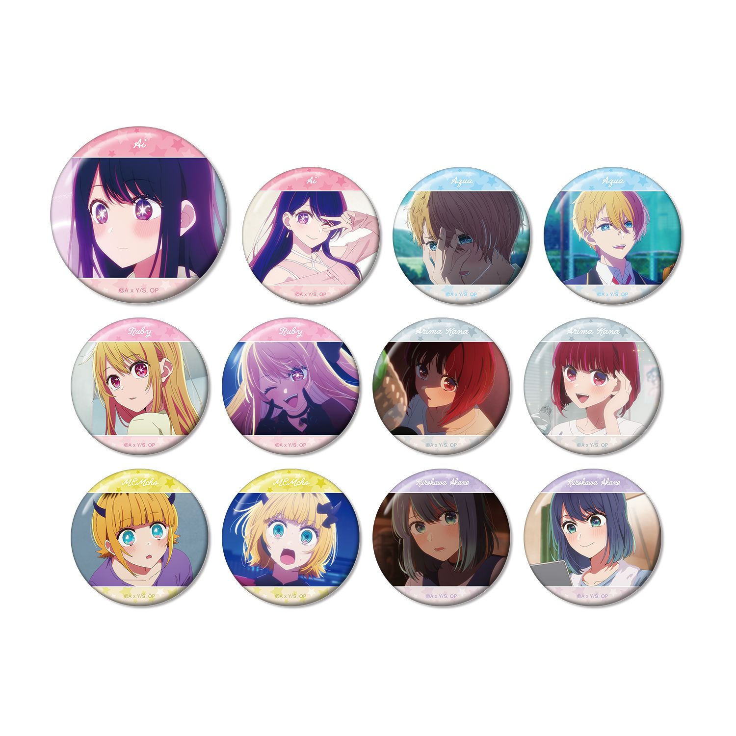 【推しの子】 トレーディング場面写缶バッジ(単位/単品) 图片 3 | AniSmile