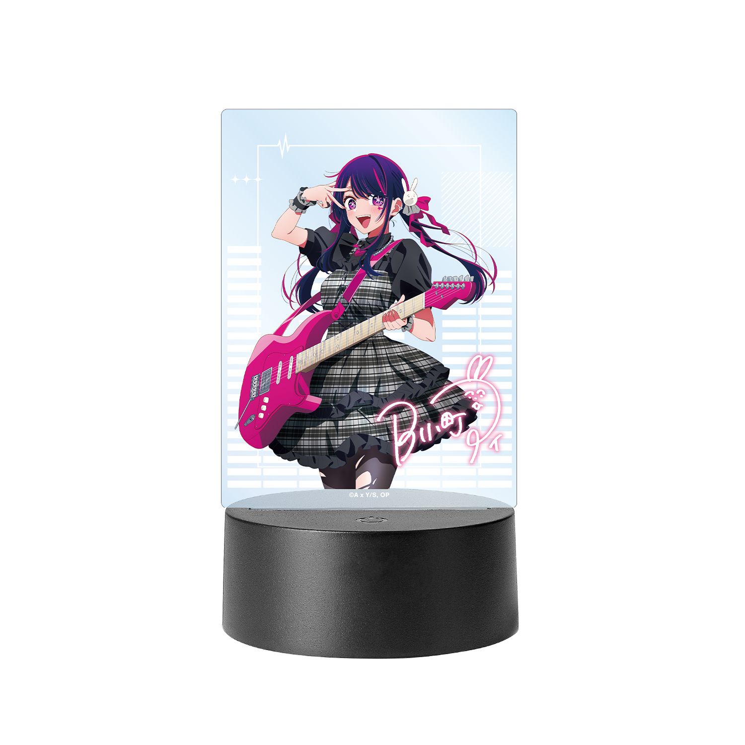 【推しの子】 描き下ろし アイ ロックバンドver. ライトアップアクリルスタンド Image 4 | AniSmile