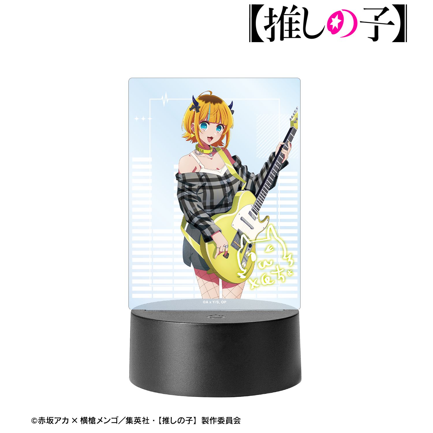 【推しの子】 描き下ろし MEMちょ ロックバンドver. ライトアップアクリルスタンド 画像 5 | AniSmile