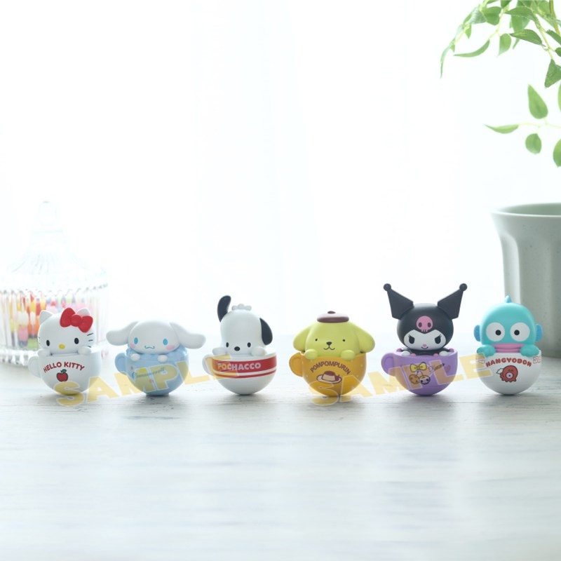 サンリオキャラクターズ ぽってりゆらゆらおきあがりこぼし - official product image | AniSmile