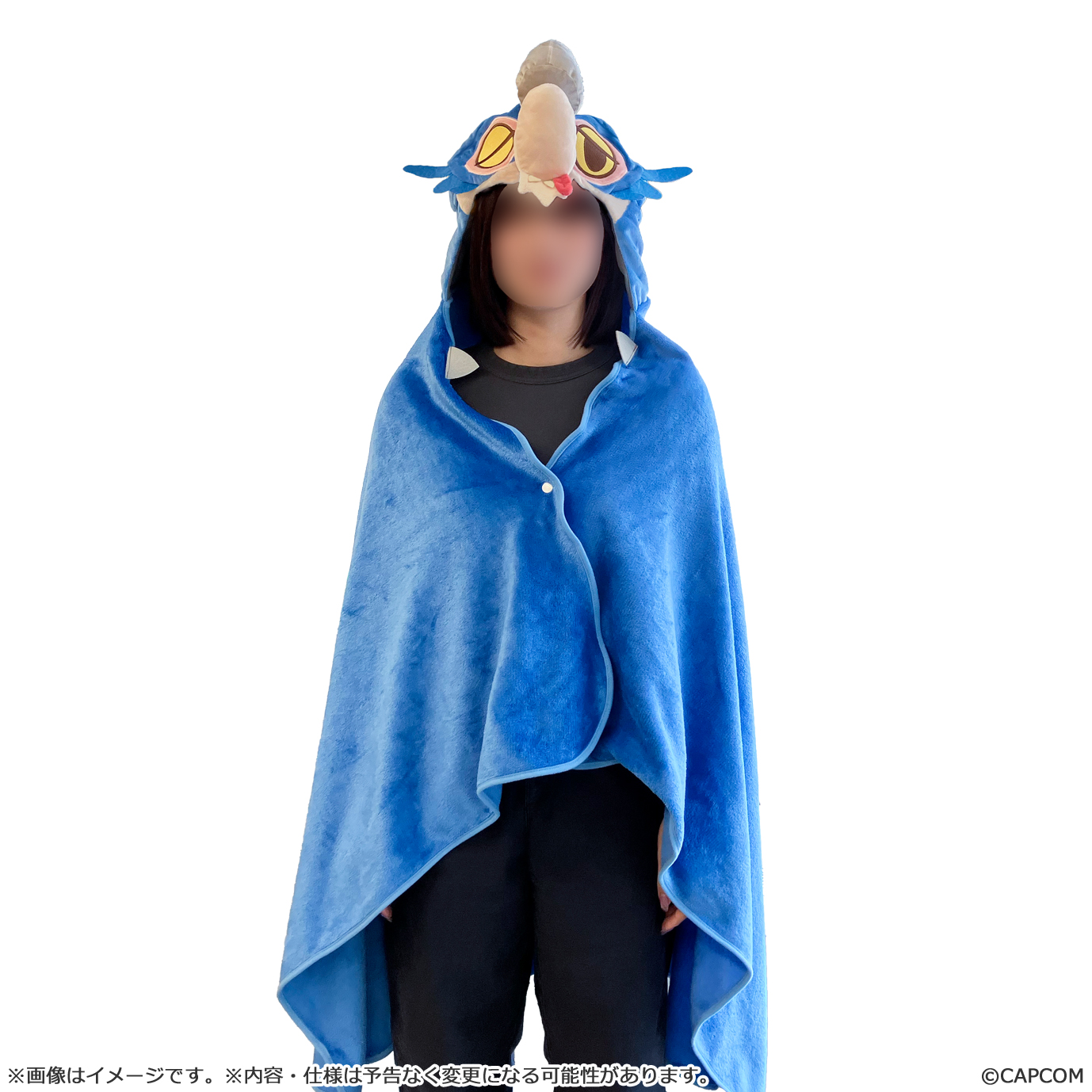 モンスターハンター モンでふぉ ふわふわポンチョ ゲリョス Image 2 | AniSmile