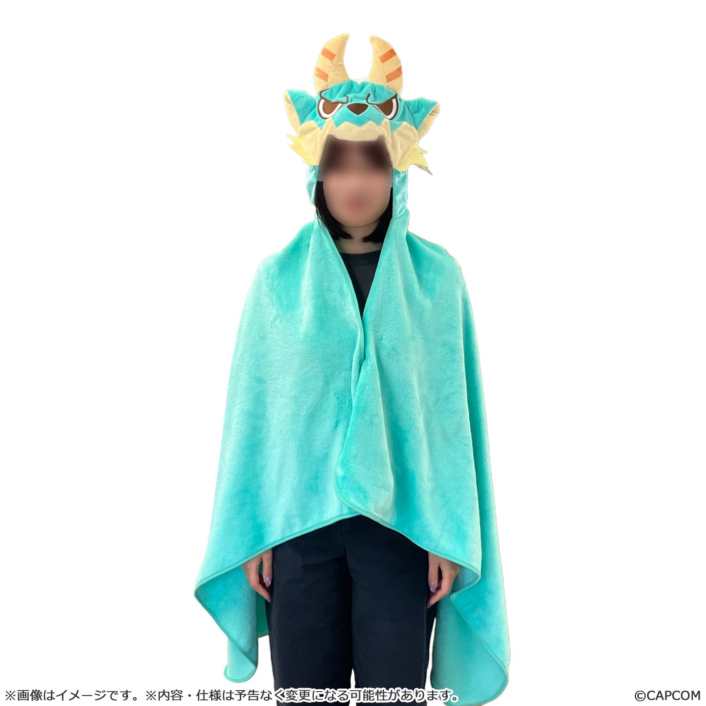 モンスターハンター モンでふぉ ふわふわポンチョ ジンオウガ 图片 2 | AniSmile