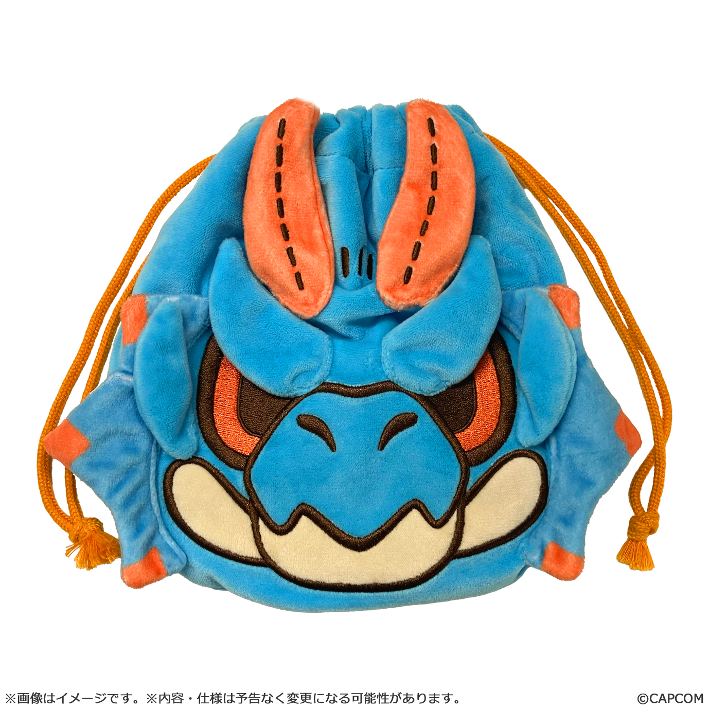 モンスターハンター モンでふぉ 巾着ポーチ ラギアクルス - AniSmile