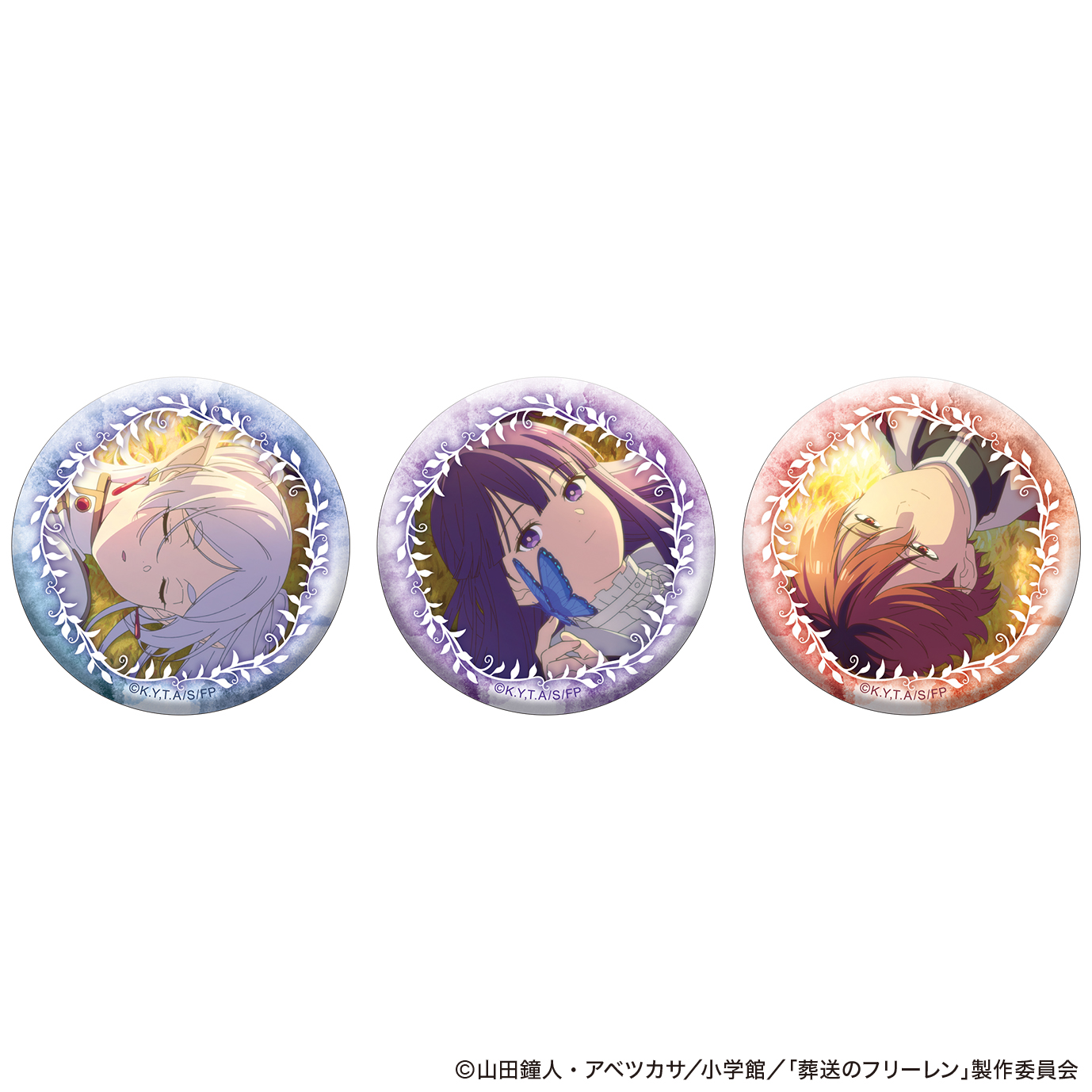 葬送のフリーレン 缶バッジセット(3個)(新パーティー) Image 4 | AniSmile