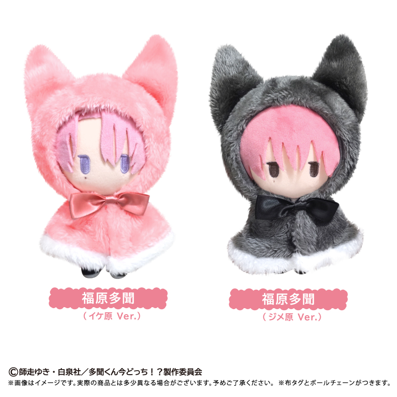 多聞くん今どっち!? ケープたぴぬい 福原多聞(イケ原Ver.) Image 3 | AniSmile