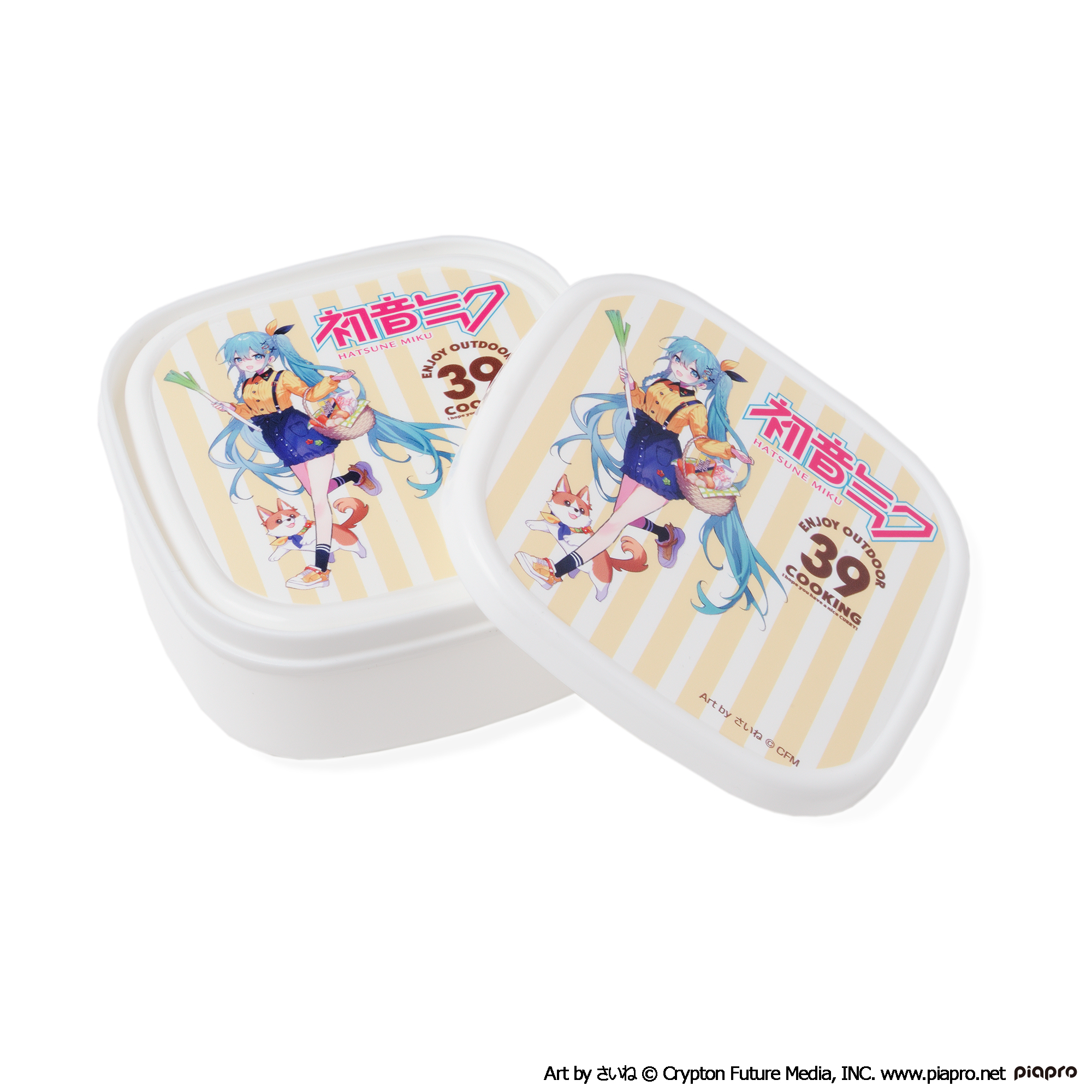 初音ミク OUTDOOR COOKING フードコンテナセット Image 3 | AniSmile