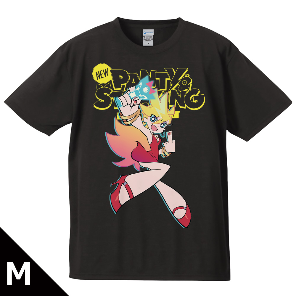 New PANTY & STOCKING with GARTERBELT Tシャツ パンティ キービジュアルver. Mサイズ - AniSmile