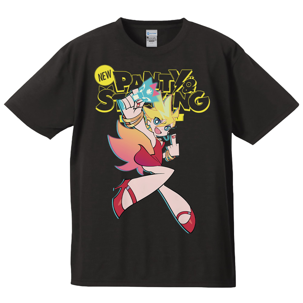 New PANTY & STOCKING with GARTERBELT Tシャツ パンティ キービジュアルver. Mサイズ Image 2 | AniSmile