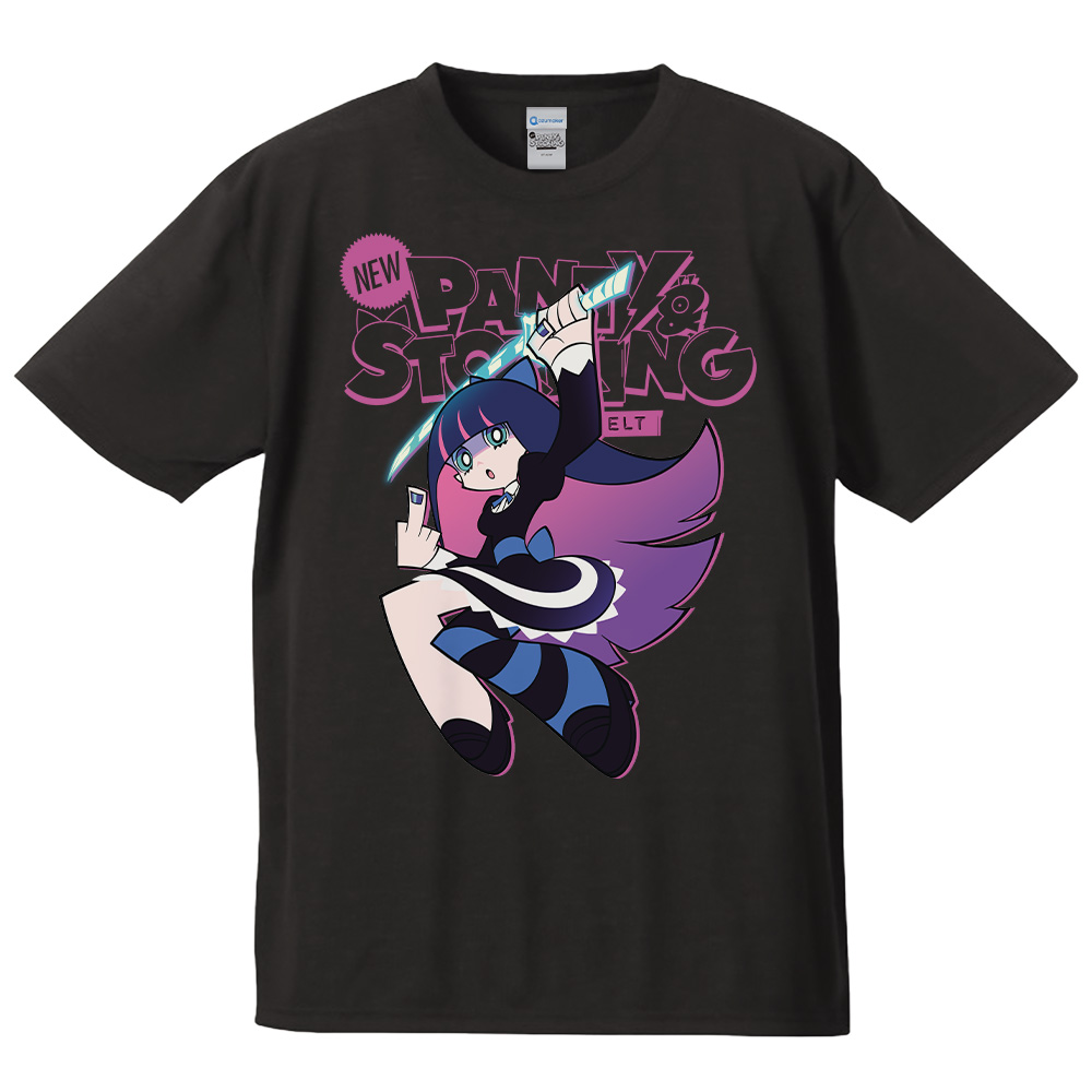New PANTY & STOCKING with GARTERBELT Tシャツ ストッキング キービジュアルver. Lサイズ - AniSmile