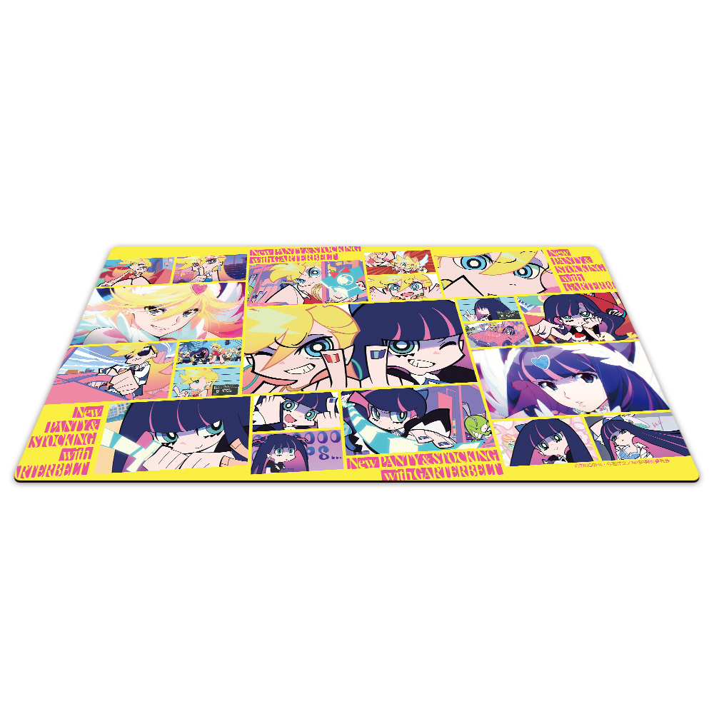 New PANTY & STOCKING with GARTERBELT キャラクターラバーマット パンティ&ストッキング 場面写ver. Image 2 | AniSmile