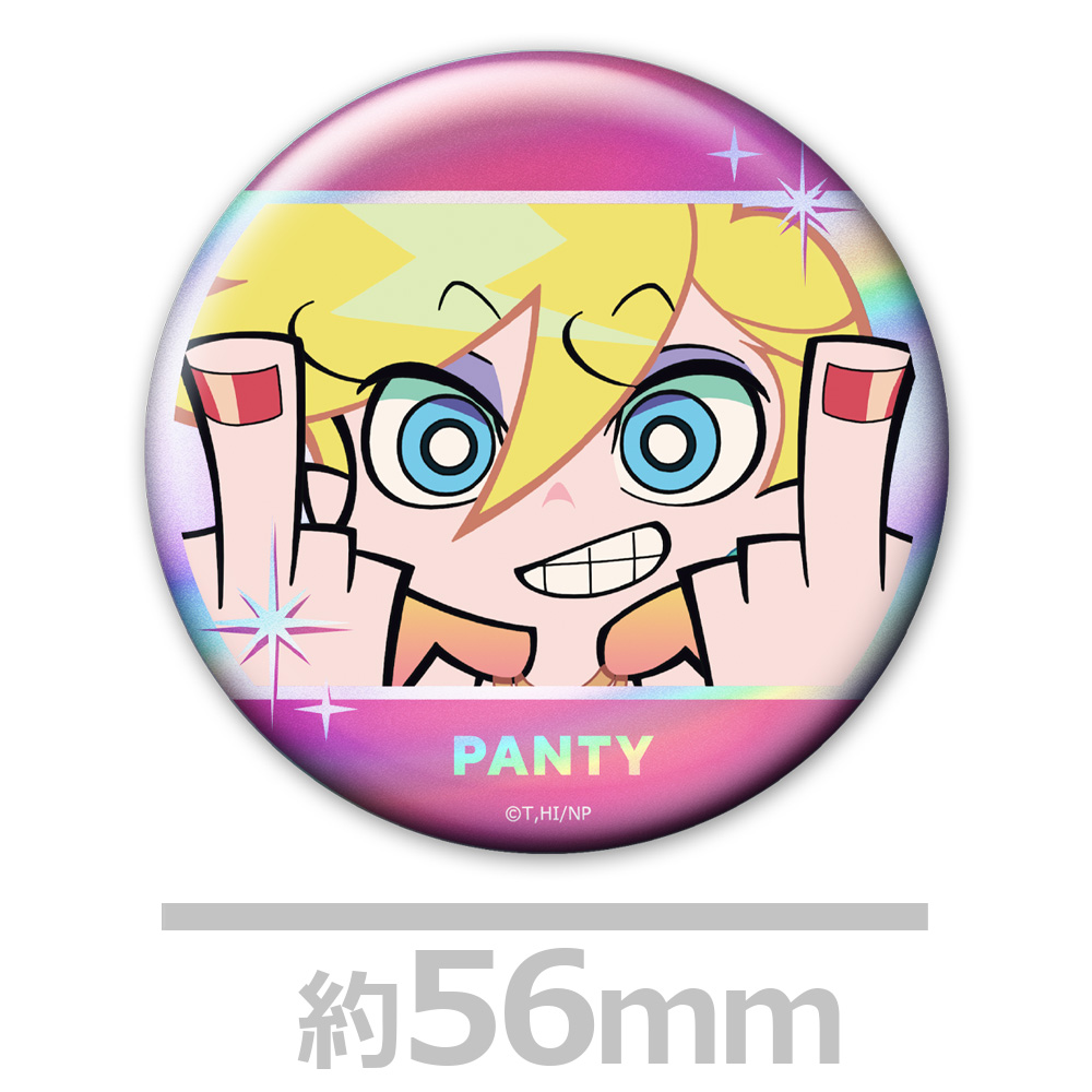 New PANTY & STOCKING with GARTERBELT ホログラム缶バッジ2個セット パンティ vol.2 图片 3 | AniSmile