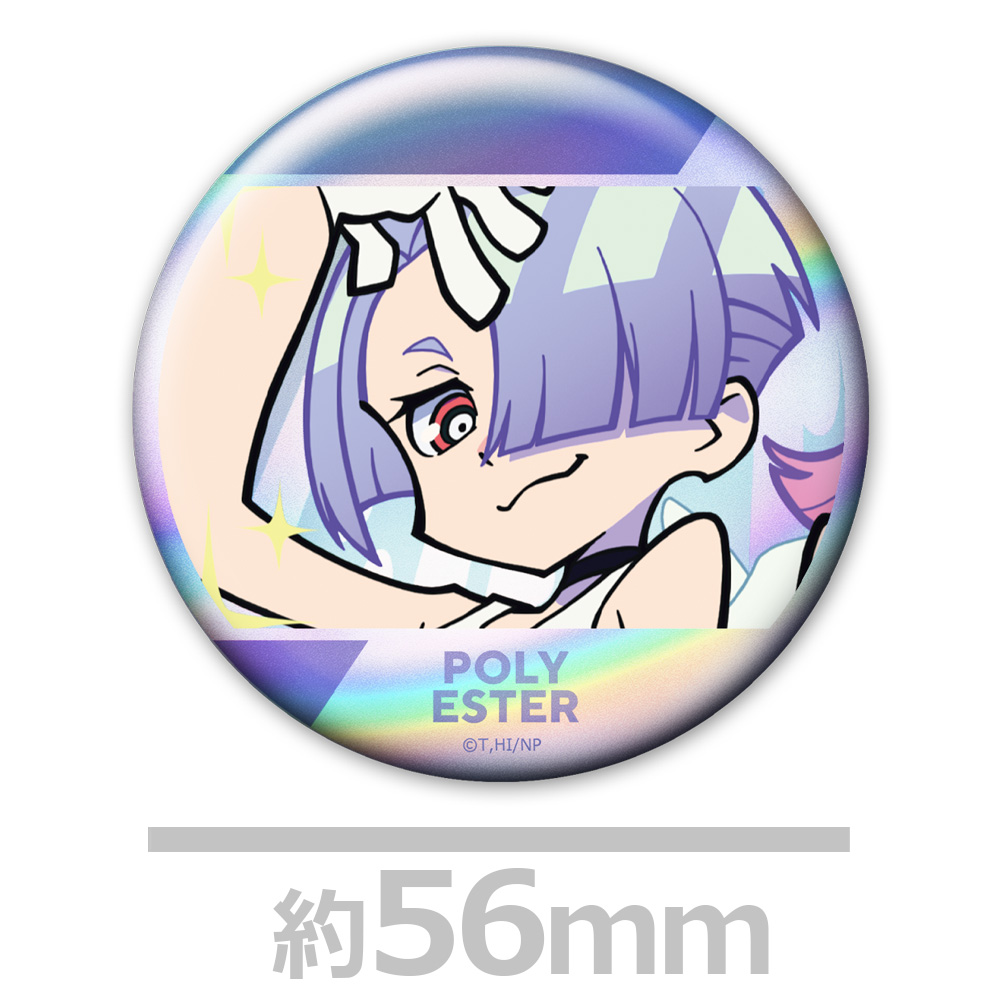 New PANTY & STOCKING with GARTERBELT ホログラム缶バッジ2個セット ポリエステル - AniSmile
