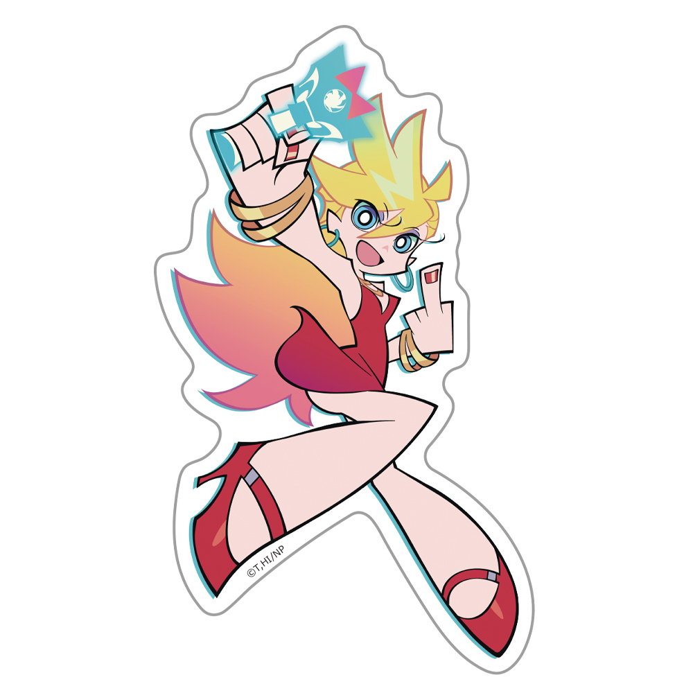 New PANTY & STOCKING with GARTERBELT ダイカットステッカー パンティ キービジュアルver. - AniSmile