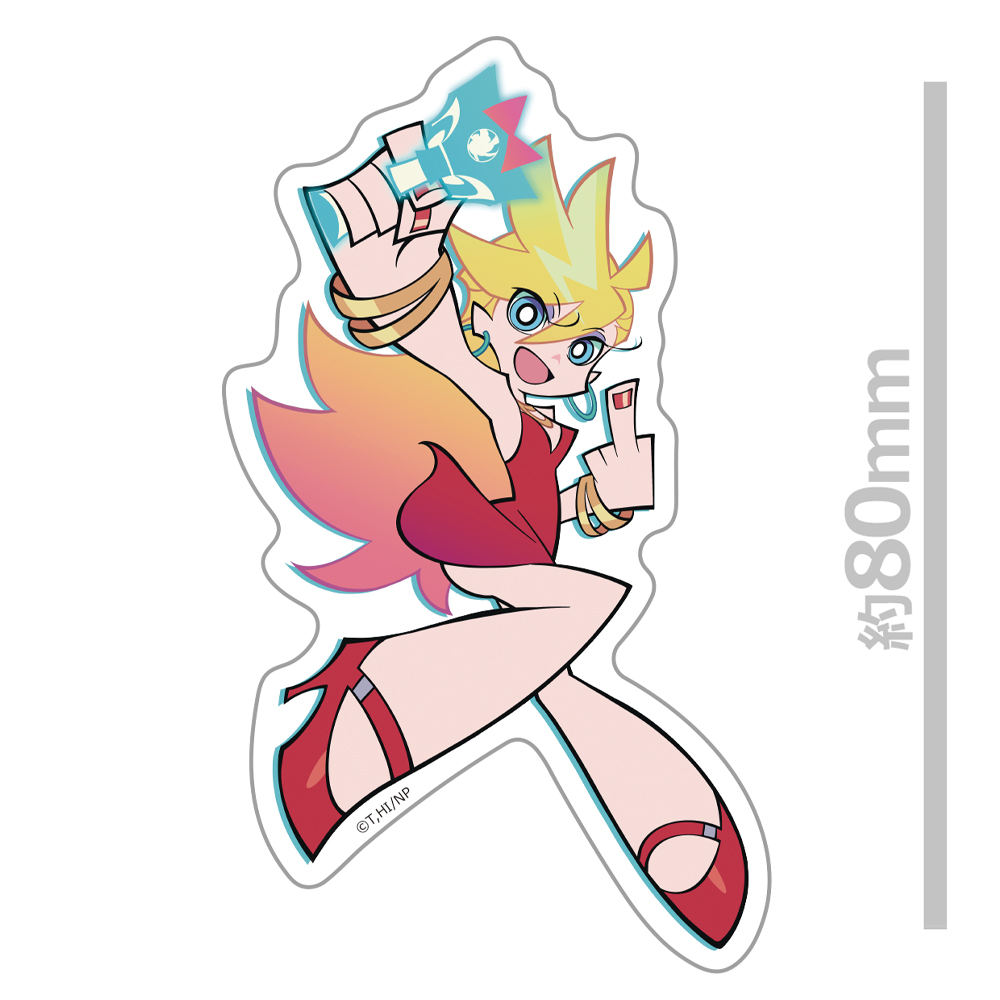 New PANTY & STOCKING with GARTERBELT ダイカットステッカー パンティ キービジュアルver. Image 2 | AniSmile
