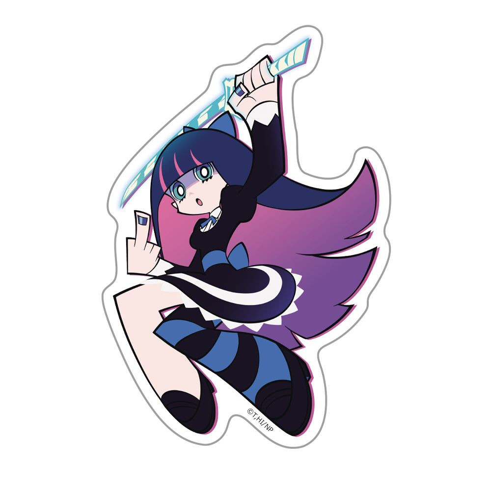 New PANTY & STOCKING with GARTERBELT ダイカットステッカー ストッキング キービジュアルver. - AniSmile