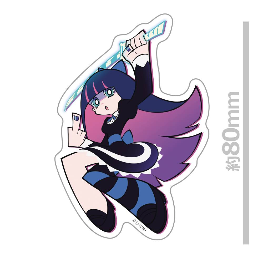 New PANTY & STOCKING with GARTERBELT ダイカットステッカー ストッキング キービジュアルver. Image 2 | AniSmile
