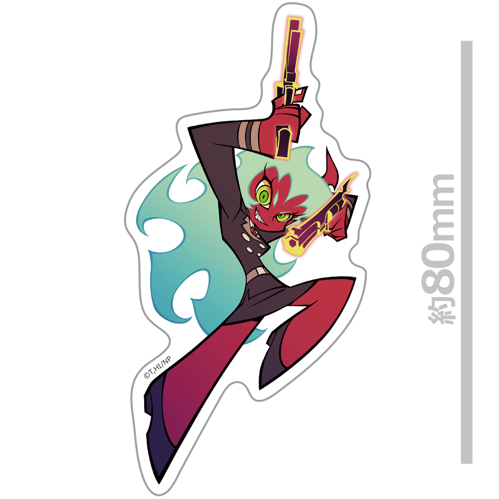 New PANTY & STOCKING with GARTERBELT ダイカットステッカー スキャンティ キービジュアルver. Image 2 | AniSmile