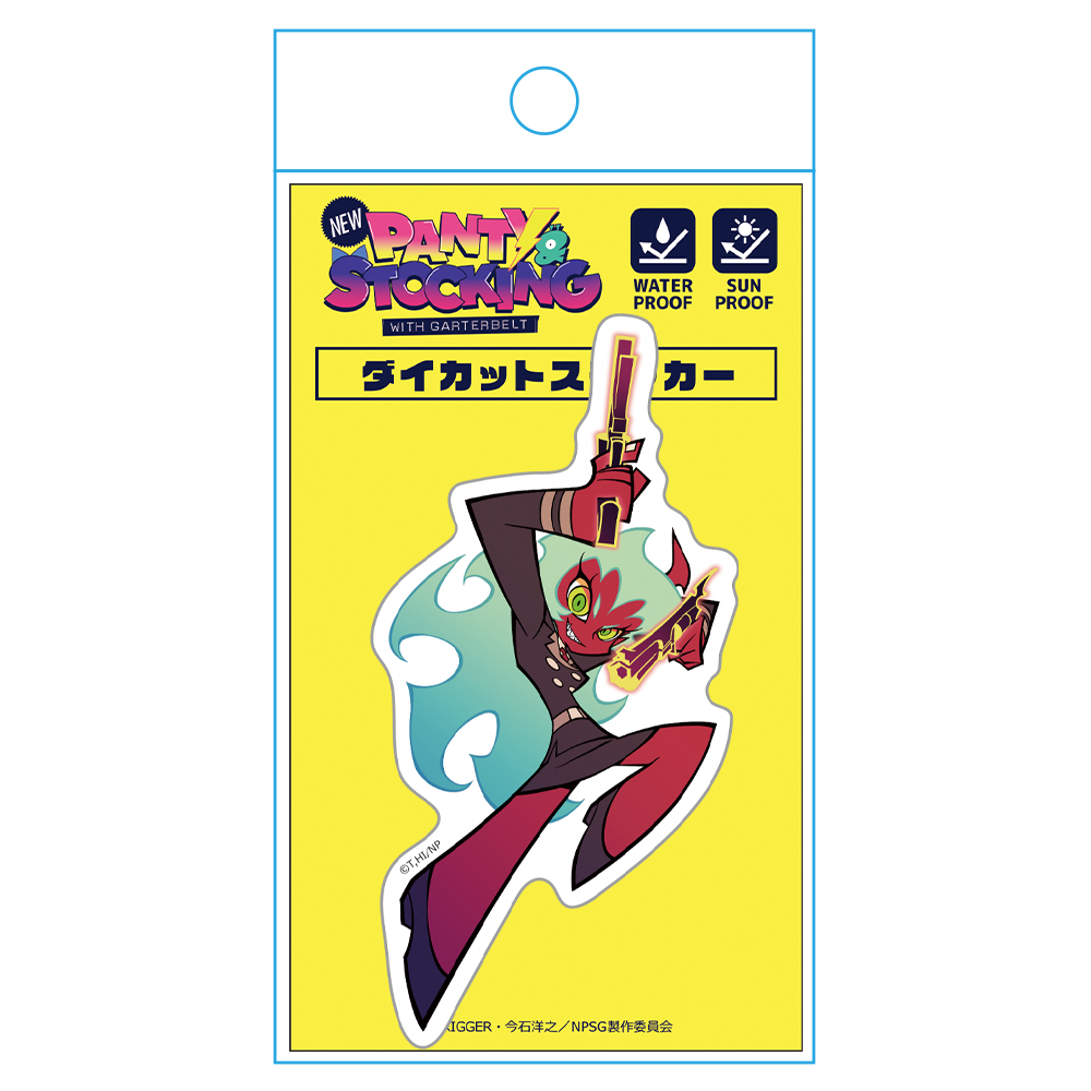 New PANTY & STOCKING with GARTERBELT ダイカットステッカー スキャンティ キービジュアルver. Image 4 | AniSmile