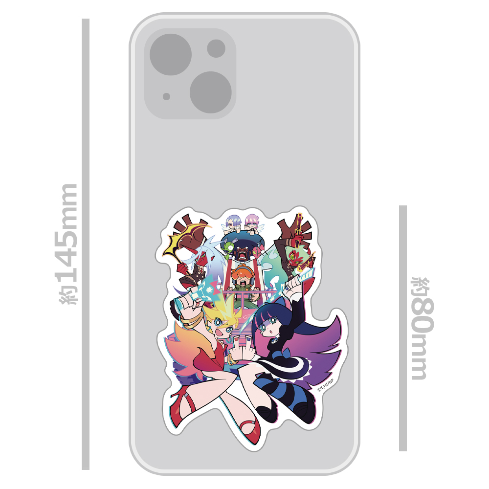 New PANTY & STOCKING with GARTERBELT ダイカットステッカー キービジュアル Image 3 | AniSmile