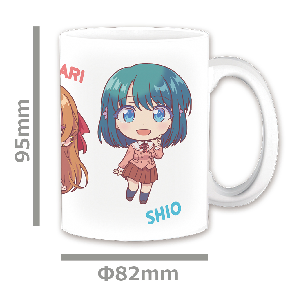 幼馴染とはラブコメにならない マグカップ 汐&灯&るな&春 デフォルメver. 画像 6 | AniSmile