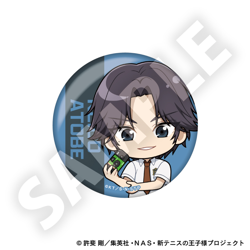 新テニスの王子様 トレーディングデフォルメ缶バッジ 全16種 Image 5 | AniSmile