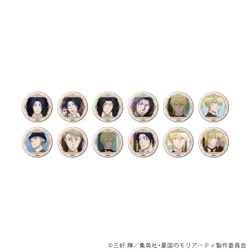 缶バッジ「憂国のモリアーティ」24/トレーディング(全12種)(場面写イラスト) - AniSmile