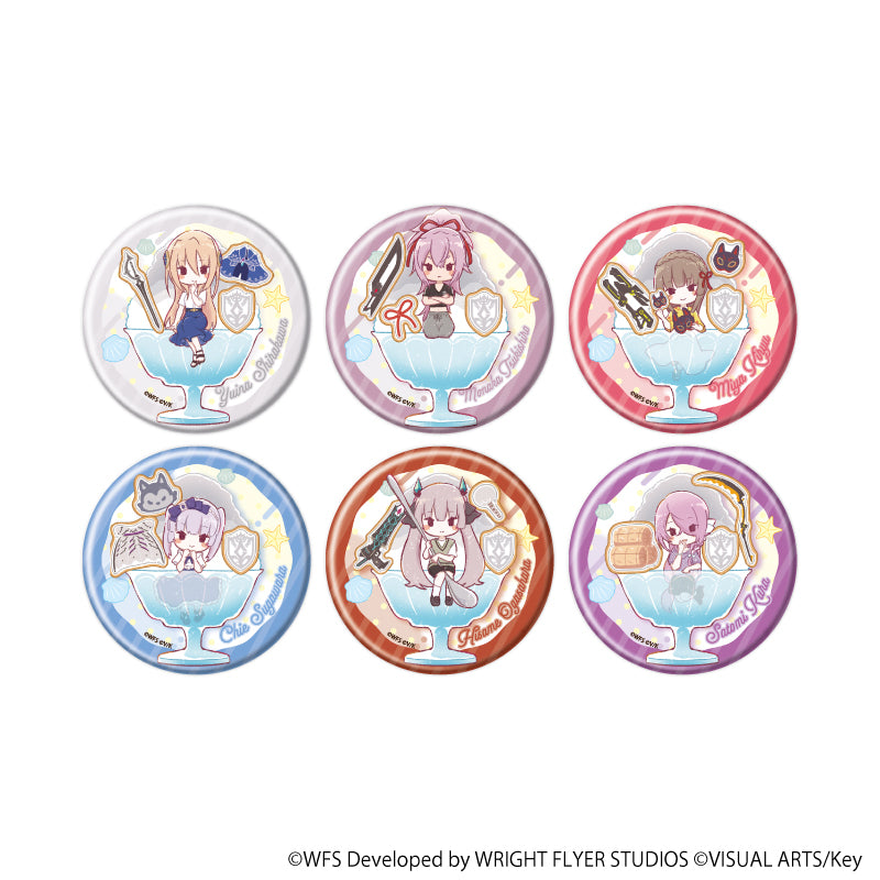 缶バッジ「ヘブンバーンズレッド」45/ブラインド(全6種)第30G部隊(グラフアートイラスト) - AniSmile