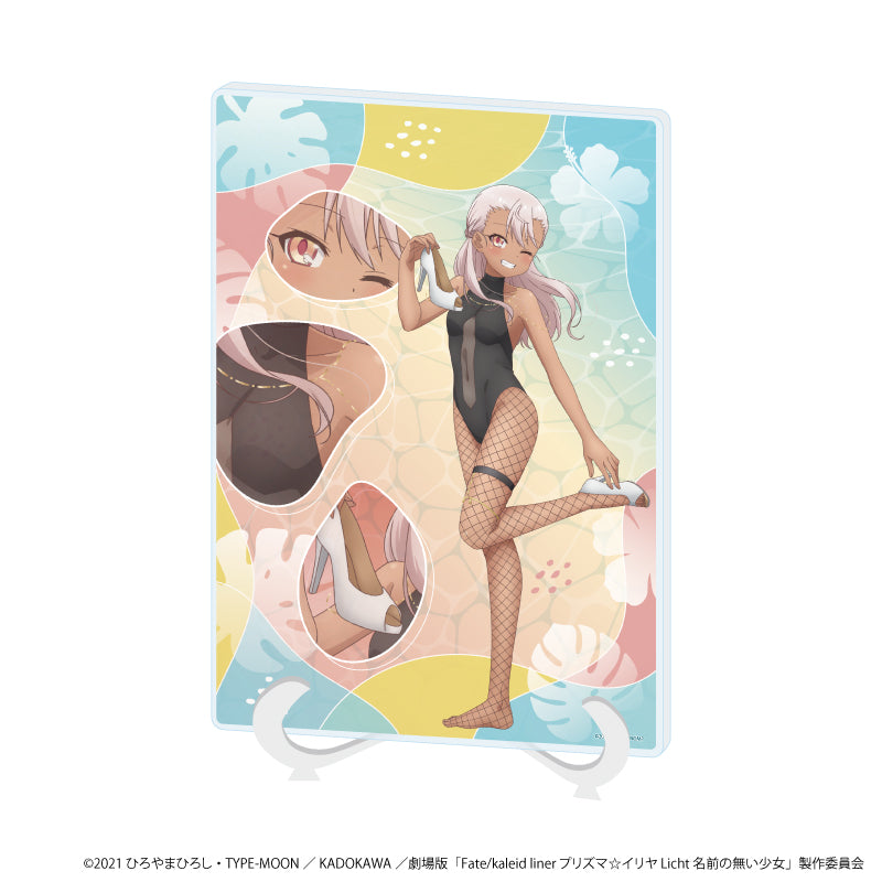 アクリルアートボード(A5サイズ)「劇場版『Fate/kaleid liner プリズマ☆イリヤ Licht 名前の無い少女』」03/クロエ(描き下ろしイラスト) - AniSmile
