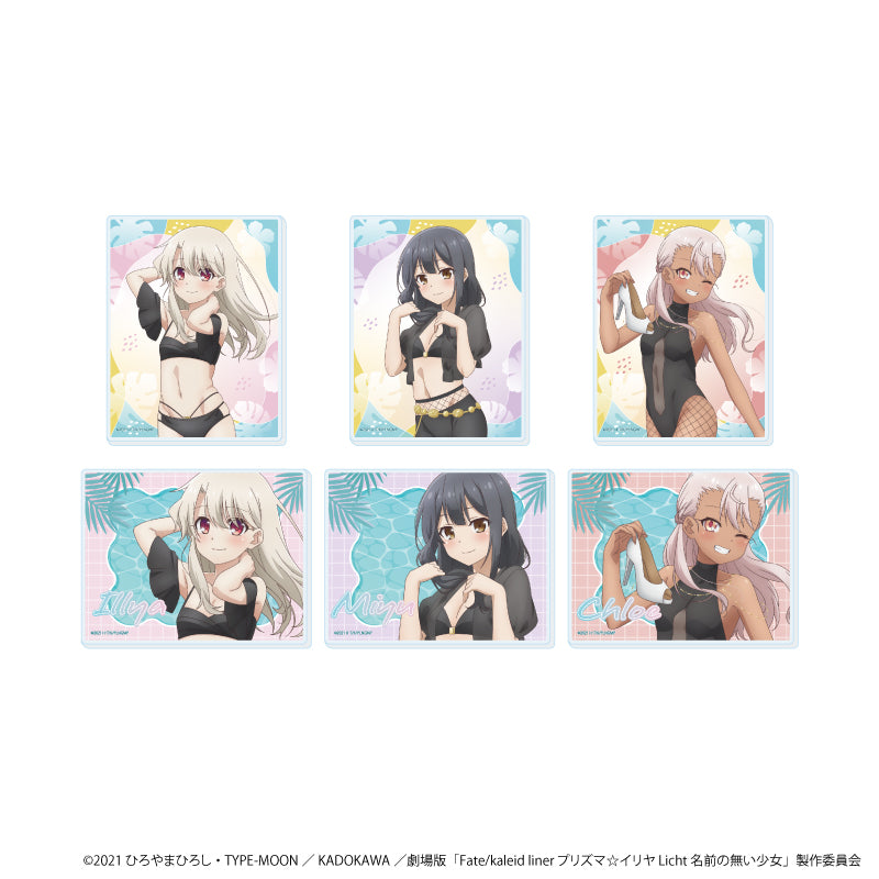 アクリルカード「劇場版『Fate/kaleid liner プリズマ☆イリヤ Licht 名前の無い少女』」01/ブラインド(全6種)(描き下ろしイラスト) - AniSmile