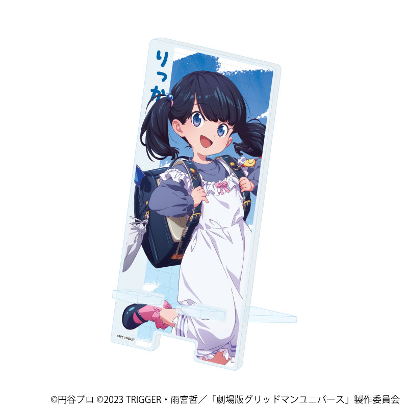 スマキャラスタンド「グリッドマンユニバース」29/宝多六花 たいむすりっぷver.(描き下ろしイラスト) - AniSmile